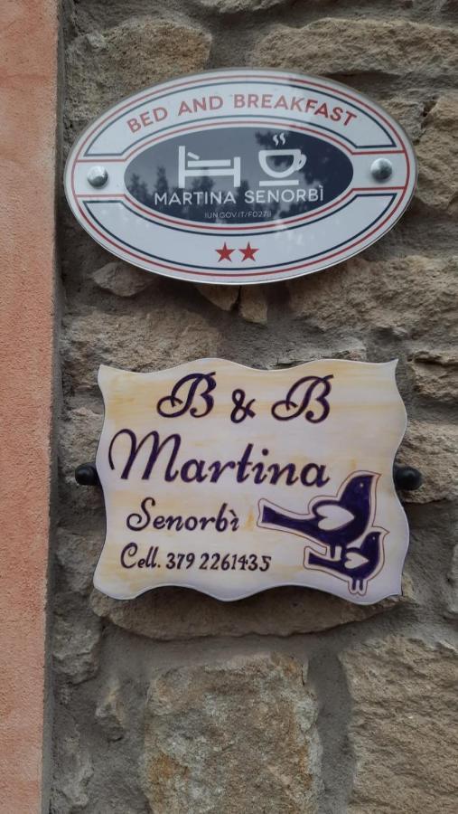 B&B Martina Senorbi Kültér fotó